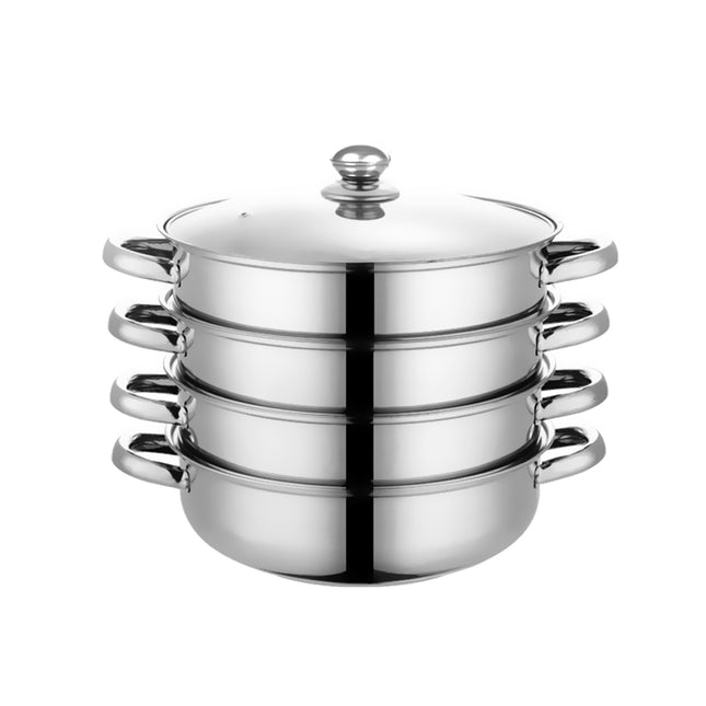 TOQUE Stainless Steel Steamer Meat Vegetable-1973193931898359808