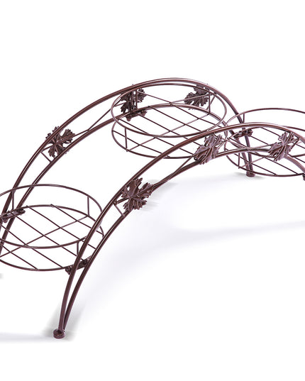 Levede Plant Stand Outdoor Indoor Metal Bronze-1973193797751934976