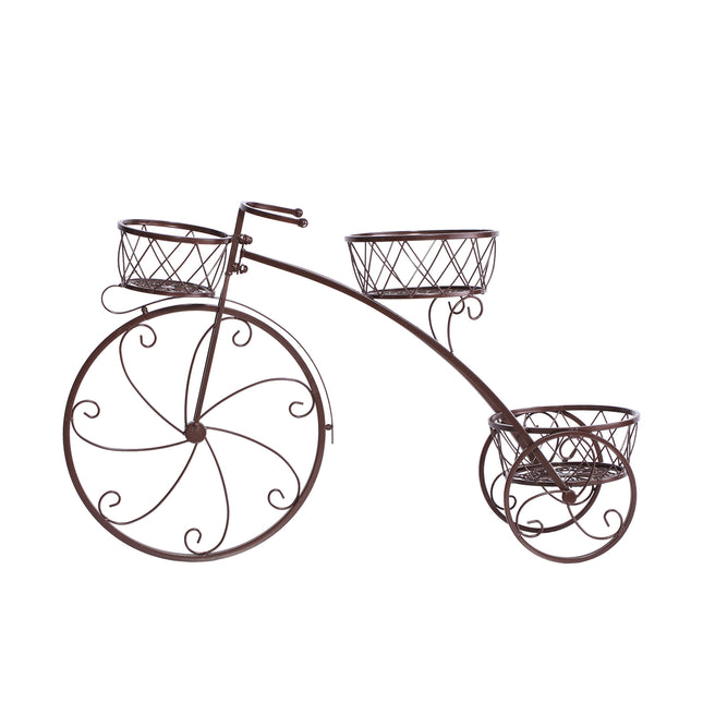 Levede Plant Stand Outdoor Indoor Metal Bronze-1975420374518730752