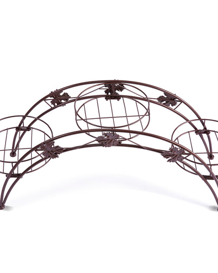 Levede Plant Stand Outdoor Indoor Metal Bronze-1973193797751934977