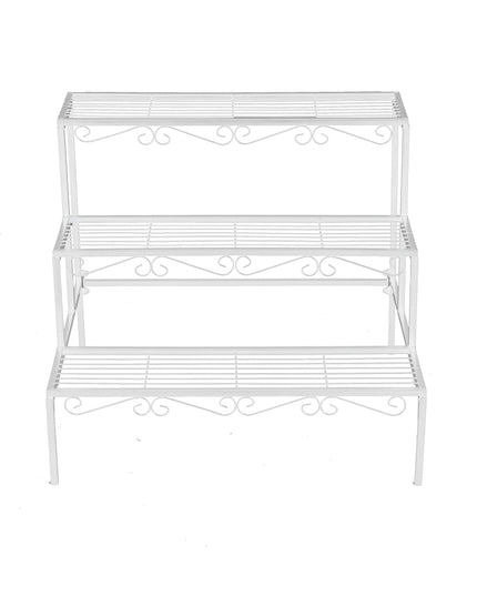 Levede 3 Tier Rectangle Metal Plant-1973193770019196929