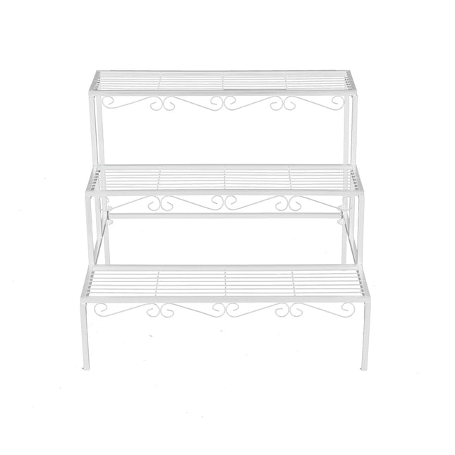 Levede 3 Tier Rectangle Metal Plant-1973193770019196929