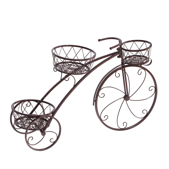 Levede Plant Stand Outdoor Indoor Metal Bronze-1975420374518730753