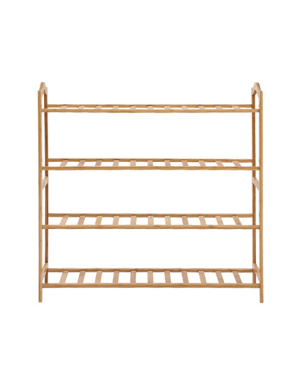 Levede Bamboo Shoe Rack Storage Wooden-1975420510082830337