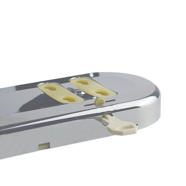 3 Bottles Bathroom Shower Soap Dispenser Silver-1973193874797105155