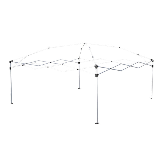 Mountview Gazebo 3x3m Pop Up Marquee Grey-1973193757033631747