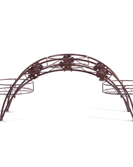 Levede Plant Stand Outdoor Indoor Metal Bronze-1973193797751934979