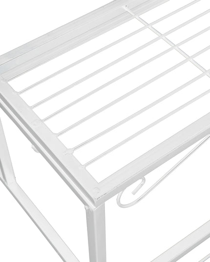 Levede 3 Tier Rectangle Metal Plant-1973193770019196931