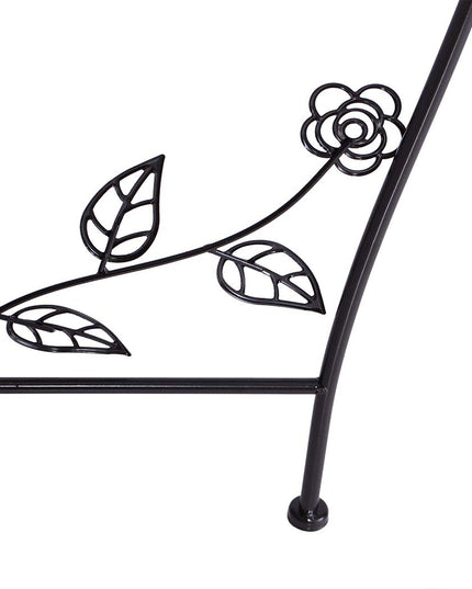 Plant Stand Outdoor Indoor Flower Pots Black-1973193772137320451