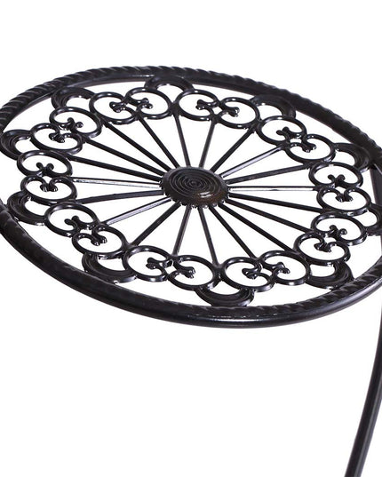 Plant Stand Outdoor Indoor Flower Pots Black-1973193772137320452