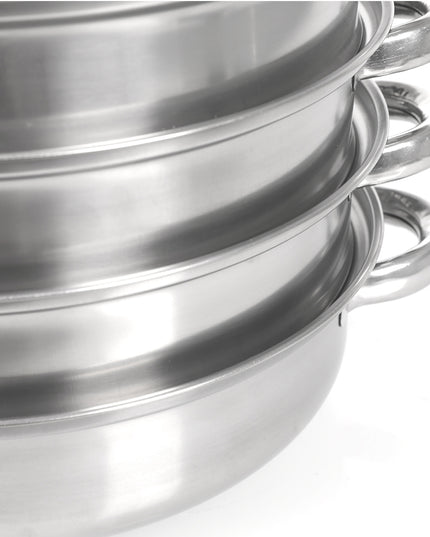 TOQUE Stainless Steel Steamer Meat Vegetable-1973193931898359812