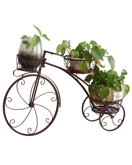 Levede Plant Stand Outdoor Indoor Metal Bronze-1975420374518730758