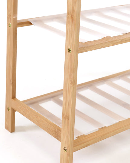 Levede Bamboo Shoe Rack Storage Wooden-1975420509898280966