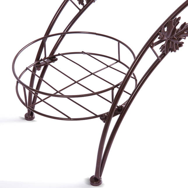 Levede Plant Stand Outdoor Indoor Metal Bronze-1973193797751934982