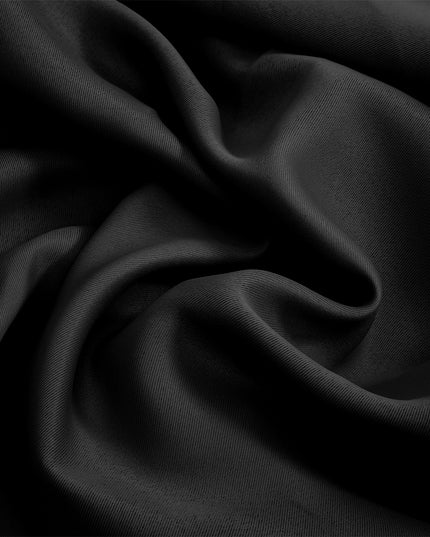 2x Blockout Curtains Panels 3 Layers Black-1973194062085361670