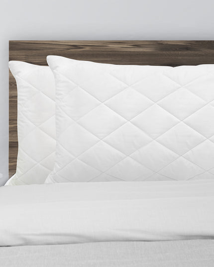 Luxury - Bamboo Quilted Pillow - Twin Pack-1951134817303269376