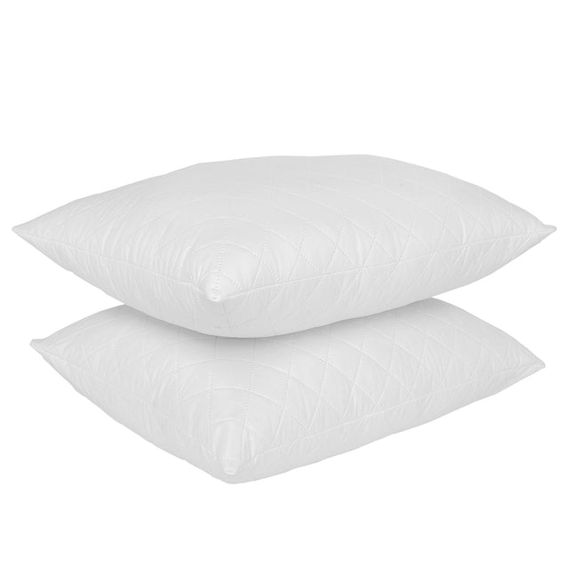 Luxury - Bamboo Quilted Pillow - Twin Pack-1951134817303269377