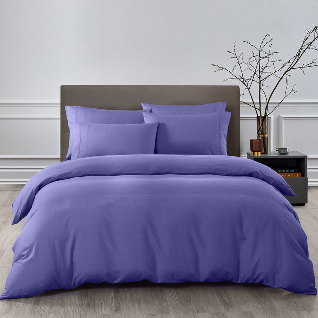 Royal Comfort Bamboo Cooling 2000TC Quilt Cover Set - Queen - Royal Blue-1951134828212654080