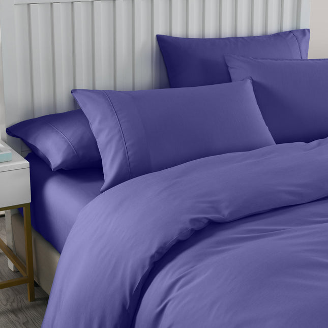 Royal Comfort Bamboo Cooling 2000TC Quilt Cover Set - King-Royal Blue-1951134828887937025