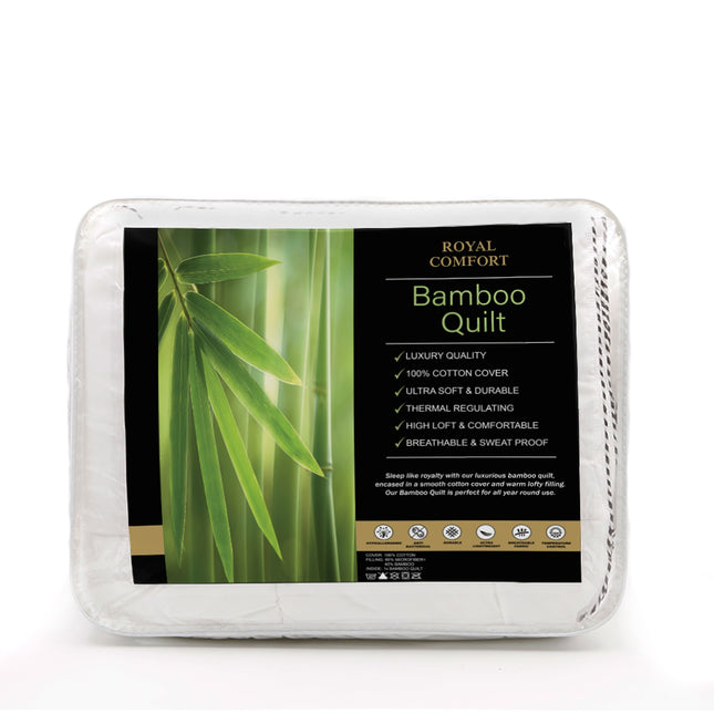 Royal Comfort Luxury Bamboo 250GSM Quilt - King-1951134843303759873