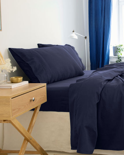 Royal Comfort - Balmain 1000TC Bamboo cotton Sheet Sets (Queen) - Royal Blue-1951134877931933698