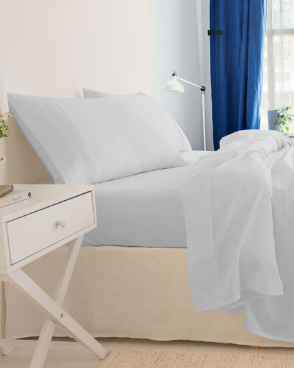 Royal Comfort - Balmain 1000TC Bamboo cotton Sheet Sets (Queen) - Cool Grey-1951134878133260290