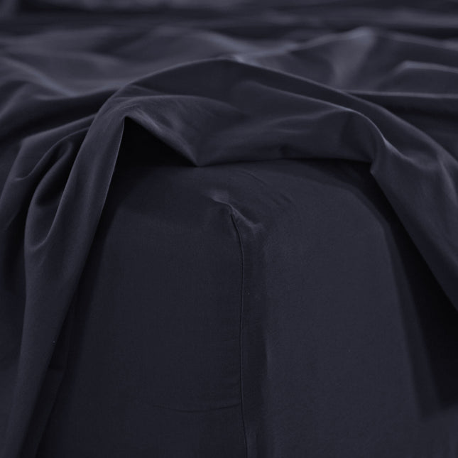 Royal Comfort - Balmain 1000TC Bamboo cotton Sheet Sets (King) - Charcoal-1951134879303471107