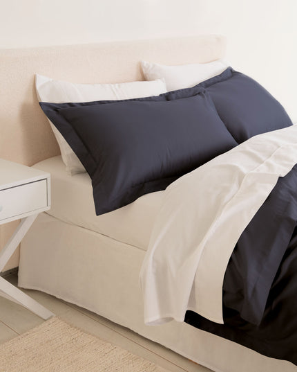 Royal Comfort - Balmain 1000TC Bamboo cotton Quilt Cover Sets (King) - Charcoal-1951134830909591553