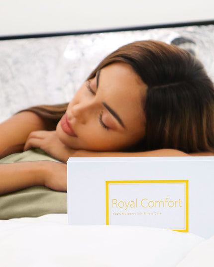 SILK PILLOW CASE TWIN PACK - SIZE: 51X76CM - Sage-1951134814539223047