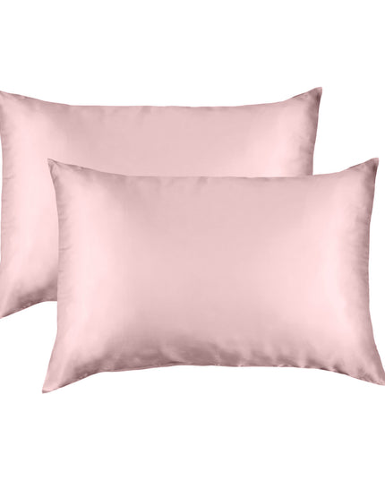 SILK PILLOW CASE TWIN PACK - SIZE: 51X76CM? - Lilac-1951134814916710404