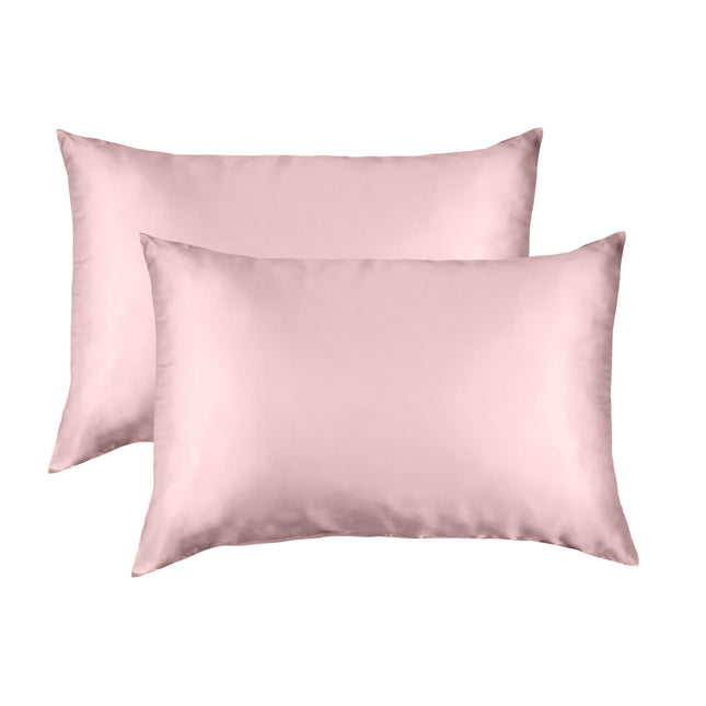 SILK PILLOW CASE TWIN PACK - SIZE: 51X76CM? - Lilac-1951134814916710404