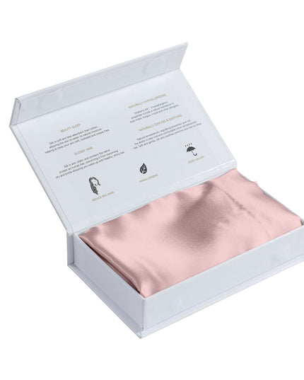 SILK PILLOW CASE TWIN PACK - SIZE: 51X76CM? - Lilac-1951134814916710405