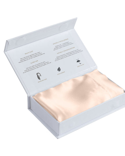 Pure Silk Pillow Case by Royal Comfort (Single Pack) - Champagne Pink-1951134815461969925