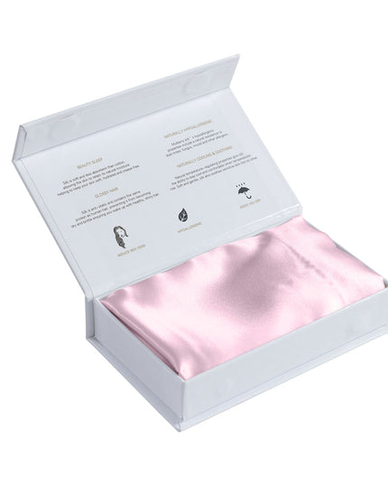 Pure Silk Pillow Case by Royal Comfort (Single Pack) - Lilac-1951134815680073733