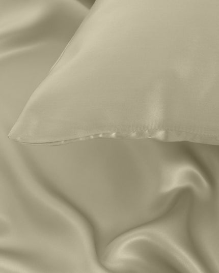 Pure Silk Pillow Case by Royal Comfort (Single Pack) - Sage-1951134816057561095
