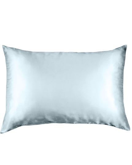 Pure Silk Pillow Case by Royal Comfort (Single Pack) - Soft Blue-1951134816229527553