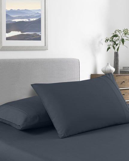 Royal Comfort Bamboo Cooling 2000TC Sheet Set - Single - Charcoal-1951134883975925761