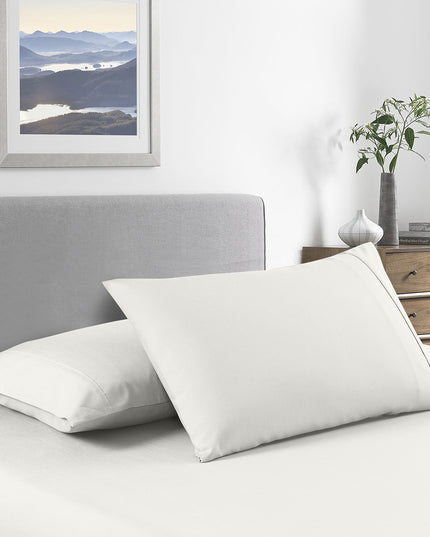 Royal Comfort Bamboo Cooling 2000TC Sheet Set Queen - Natural-1951134885552984065