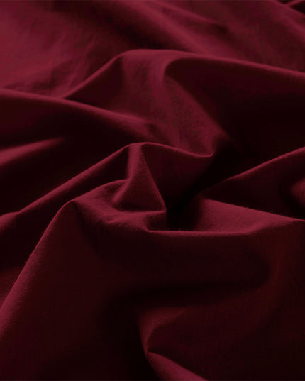 Royal Comfort Vintage Washed 100 % Cotton Quilt Cover Set Single - Mulled Wine-1951134831647789061