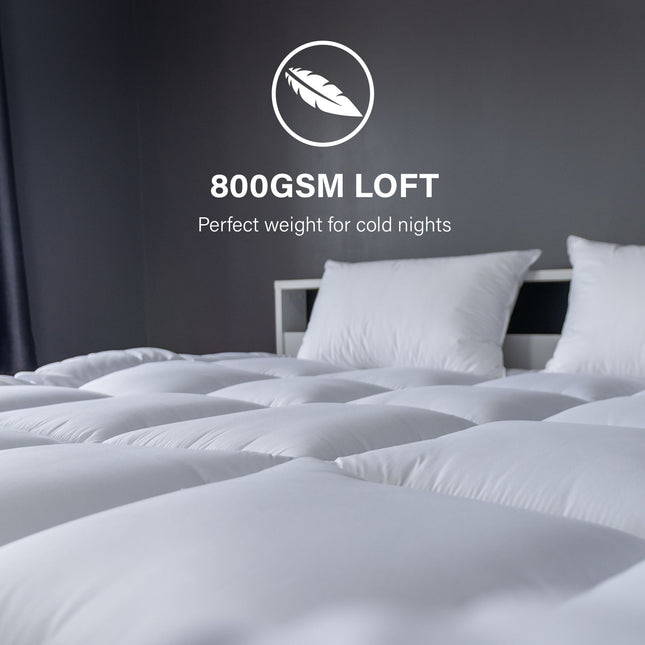 Royal Comfort 800GSM Silk Quilt - Double-1951134843777716228