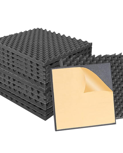 14PC Acoustic Foam Wall Panels 50x50x5cm-1973193522542678016