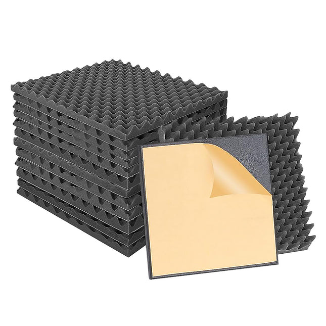 14PC Acoustic Foam Wall Panels 50x50x5cm-1973193522542678016