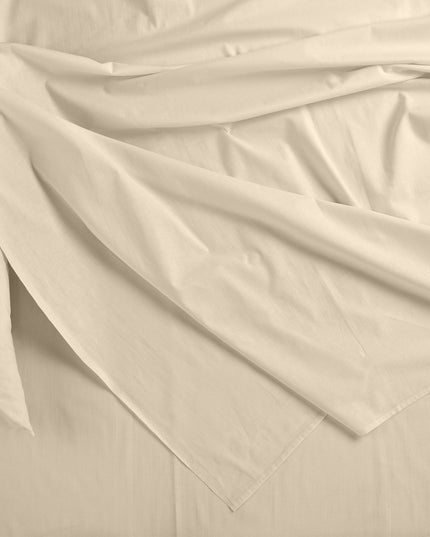 Royal Comfort Blended Bamboo Sheet Set Dark Ivory - Queen-1951134848613748738