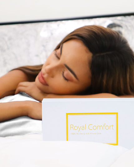 MULBERRY SILK PILLOW CASE TWIN PACK - SIZE: 51X76CM - WHITE-1951134812123303943