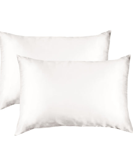 MULBERRY SILK PILLOW CASE TWIN PACK - SIZE: 51X76CM - IVORY-1951134812307853312
