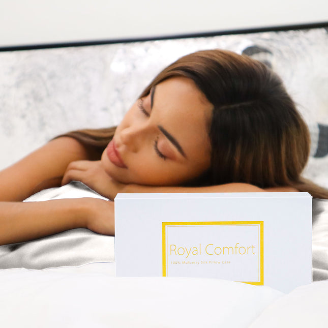 MULBERRY SILK PILLOW CASE TWIN PACK - SIZE: 51X76CM - IVORY-1951134812307853319