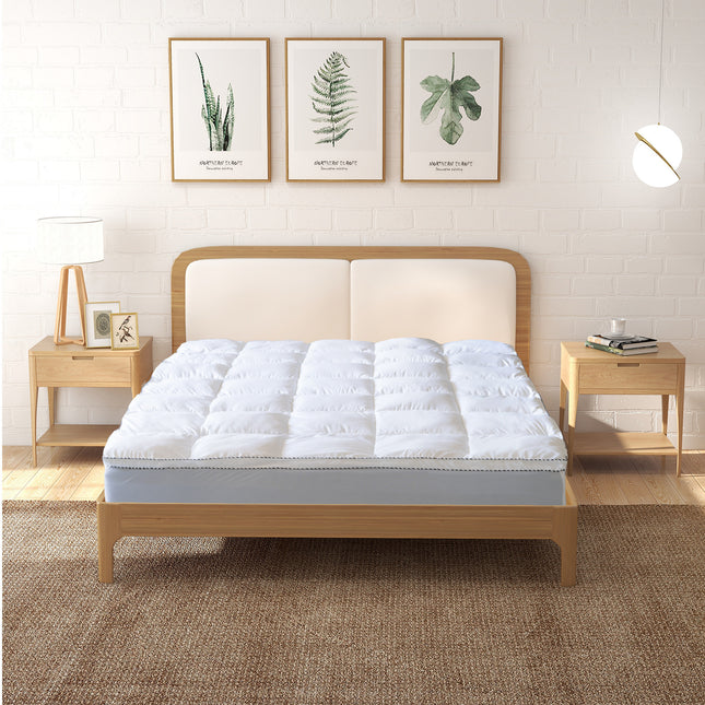 Royal Comfort Bamboo Topper - 5cm Gusset-Queen - 1000GSM-1951134810806292481