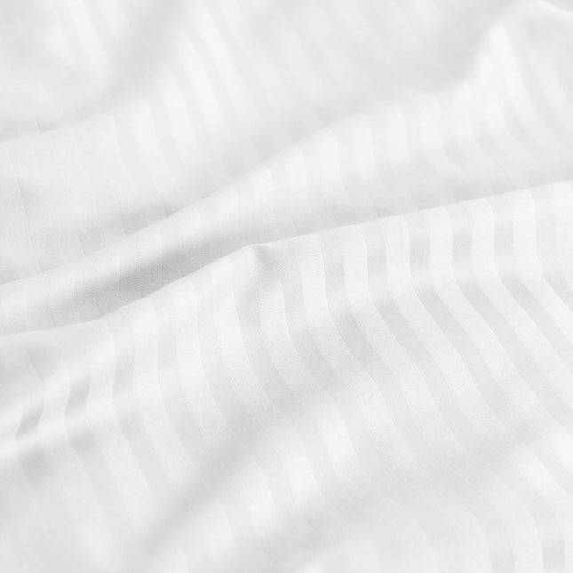 KENSINGTON 1200TC COTTON SHEET SET IN STRIPE-QUEEN - WHITE-1951134850245332996