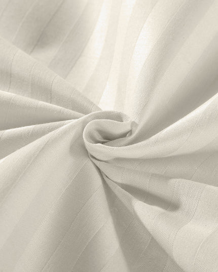 KENSINGTON 1200TC COTTON SHEET SET IN STRIPE-QUEEN -  SAND-1951134850446659591
