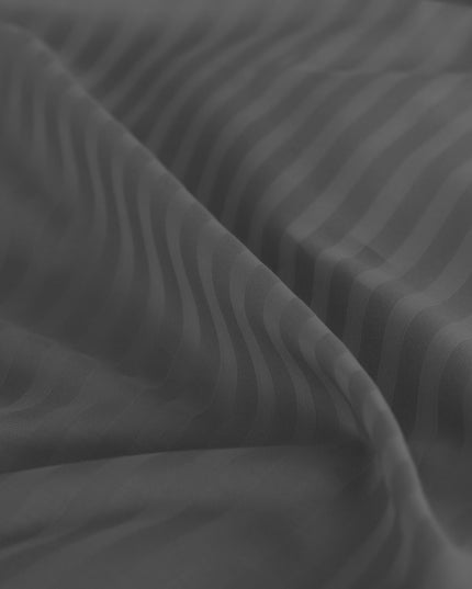 KENSINGTON 1200TC COTTON SHEET SET IN STRIPE-KING - CHARCOAL-1951134851558150150